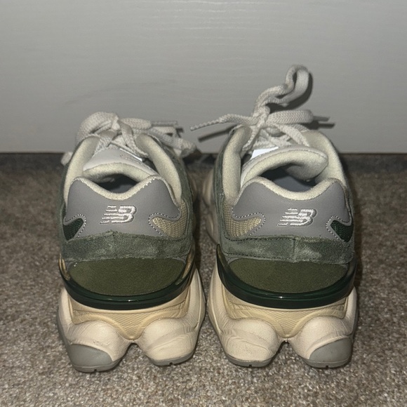 New Balance 9060 Nori Green Cream - Picture 2 of 4